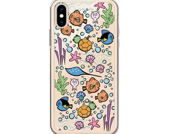 Finding Nemo iPhone Case Disney Phone Case Fish Ocean Disney