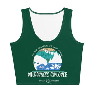 Disney Wilderness Explorer Crop Top Animal Kingdom Shirt Disney World Animal Kingdom Crop Top