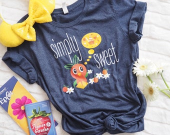 Disney Orange Fågel T-shirt Simply Sweet Florida Oranges T-shirt Sunshine Tree Terrace Citrus Swirl Disney Fågel T-shirt