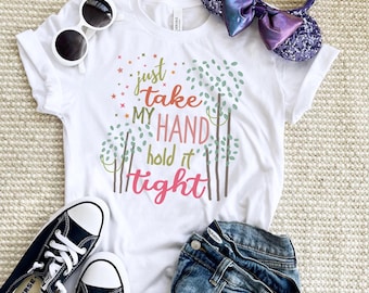 Tarzan T-shirt Just Take My Hand Hold it Tight Disney Tarzan T-shirt