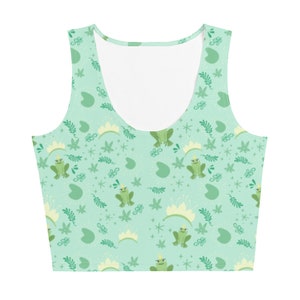 Princess and the Frog Tiana Disney Princess Crop Top Disney Shirt