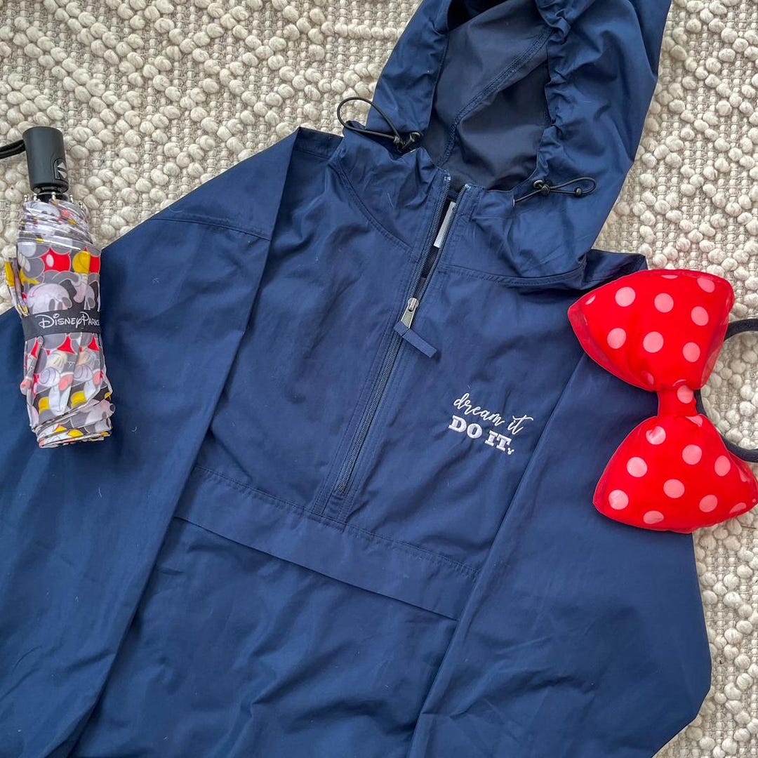 Minnie Mouse Disney Snacks Rain Jacket Dream Do Disney Jacket