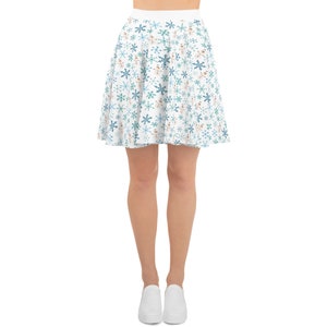 Disney Frozen Olaf Skirt Disney Skater Skirt Snowman Let it Snow Winter Skirt