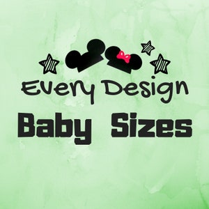 T-shirt bébé Disney n’importe quel design dans notre boutique