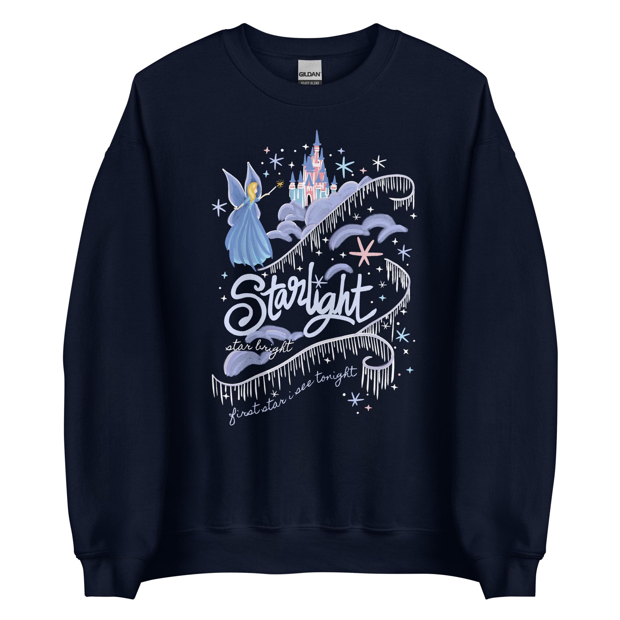 ディズニー スターライトパレード スウェットシャツ ブルー フェアリー 