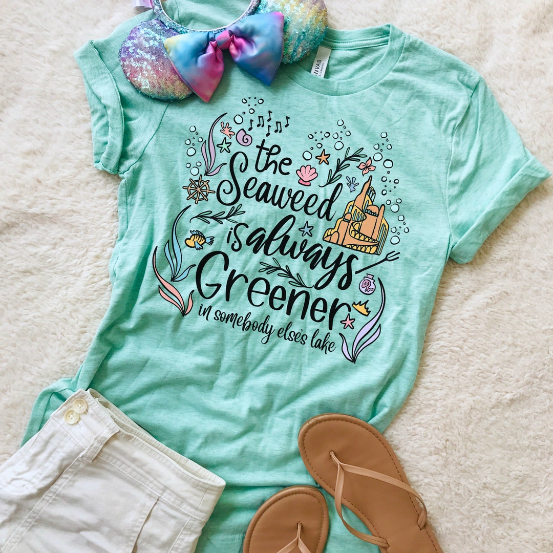 Lassen × リトルマーメイド Under the Sea Tシャツ ディズニー リトル