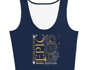 Universal Orlando Crop Top: Epic Universe Theme Park Shirt
