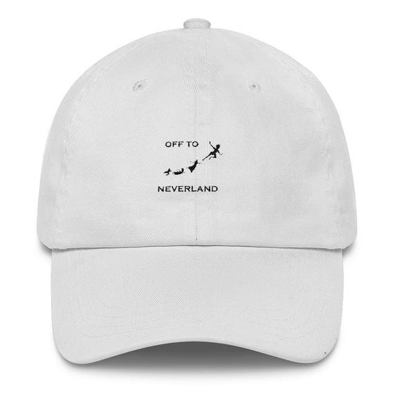 Peter Pan Disney Hat. off to Neverland 
