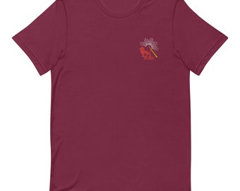 Red House T-Shirt Lion Brave EMBROIDERED Grfdor Shirt Universal Bookish T-Shirt