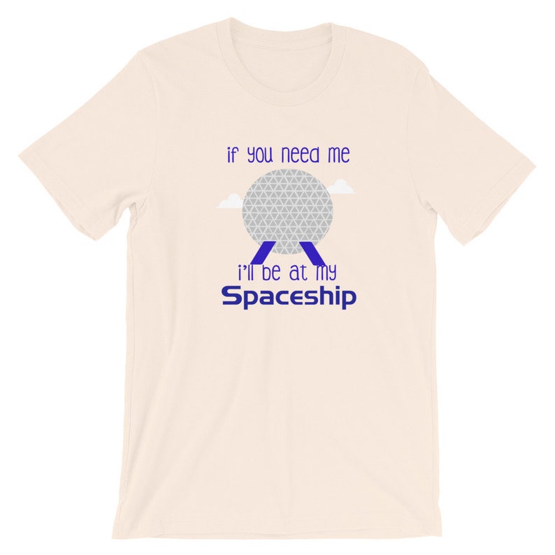 Spaceship Earth Disney T-Shirt Disney World Epcot Unisex T-Shirt Soft Cream