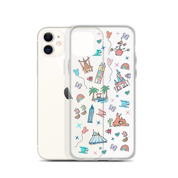 Disneyland Doodles Phone Case iPhone Case Disney Parks Phone Case
