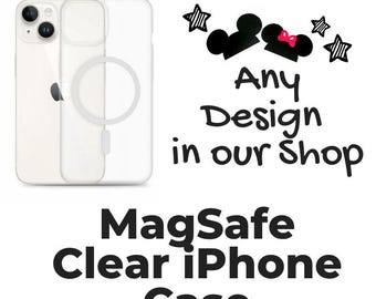 Disney iPhone MagSafe Clear Case - Any Design in Our Shop