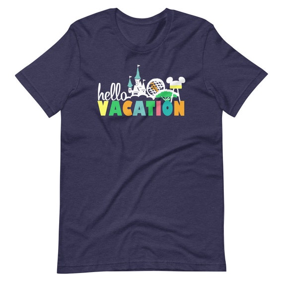 Vacation T-shirt Hello Disney Vacation 