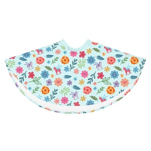 Alice in Wonderland Skater Skirt Disney Skirt Flowers and Rocking Horses Disney Skater Skirt