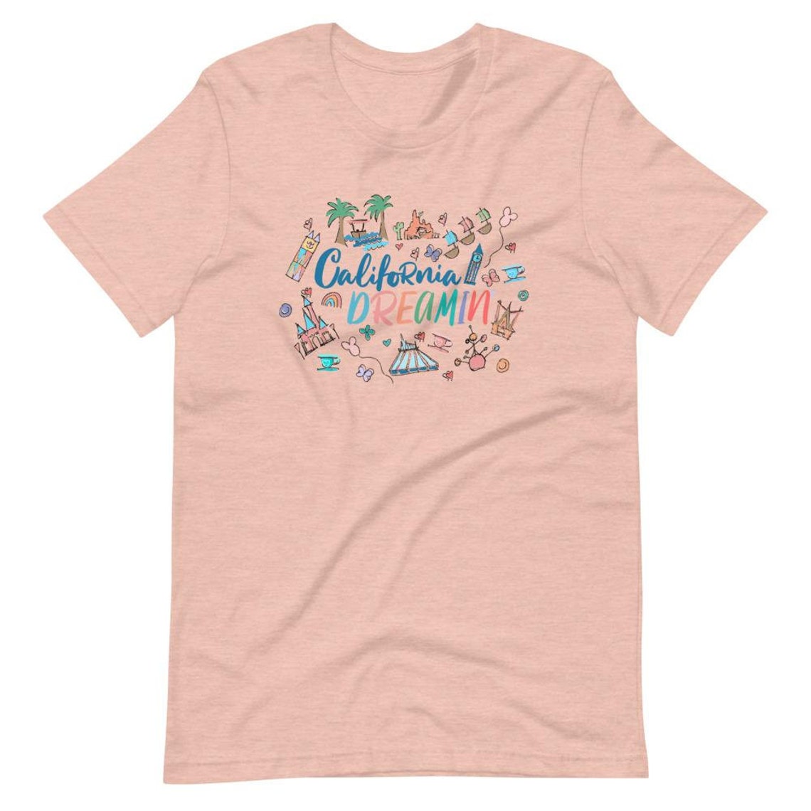 california dreamin tee shirt