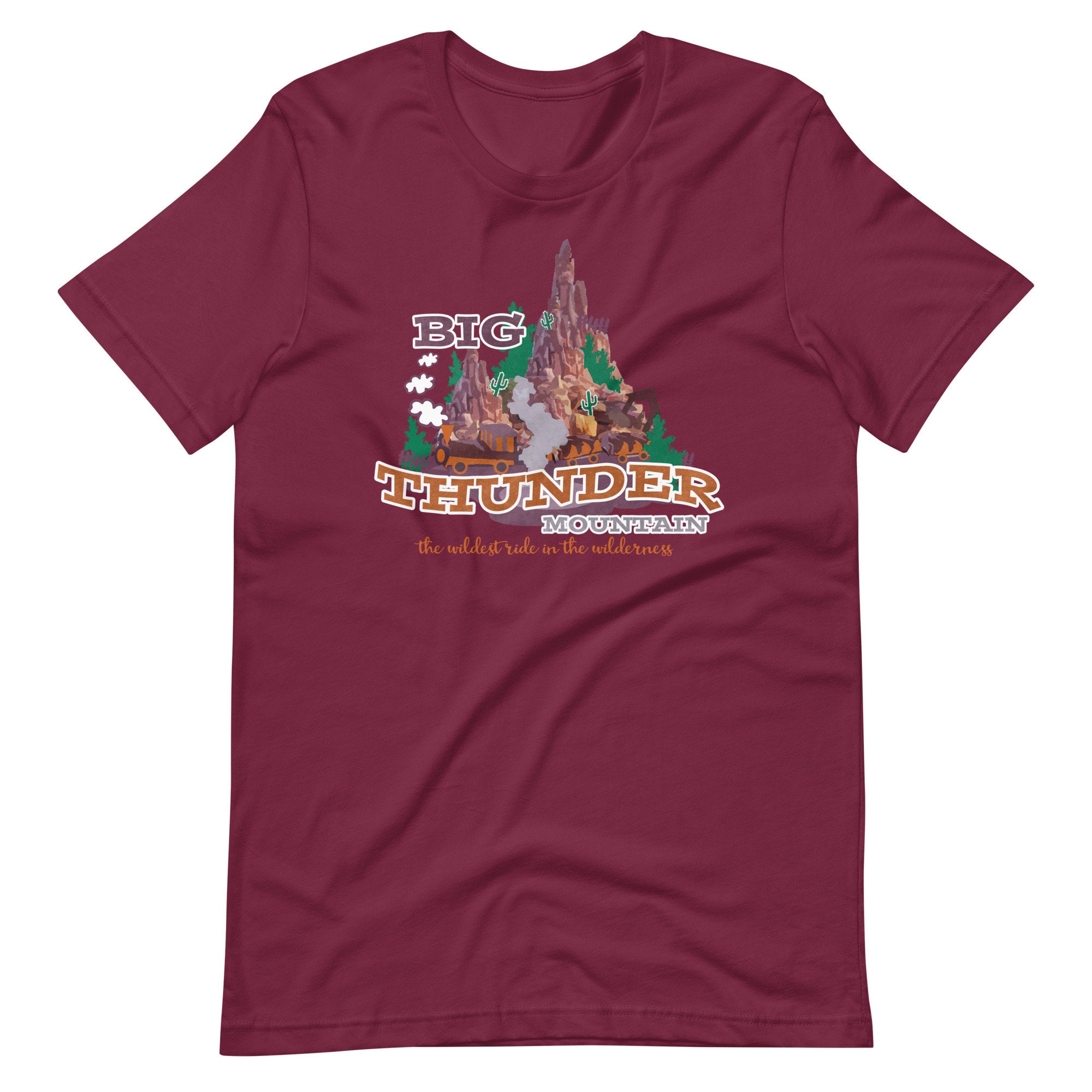 ビッグサンダーマウンテンTシャツ ディズニーシャツ ディズニー鉄道