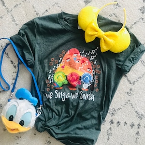 T-Shirt Tre Caballeros Cantano Disney Cantiamo e We Samba 3 Caballeros T-Shirt