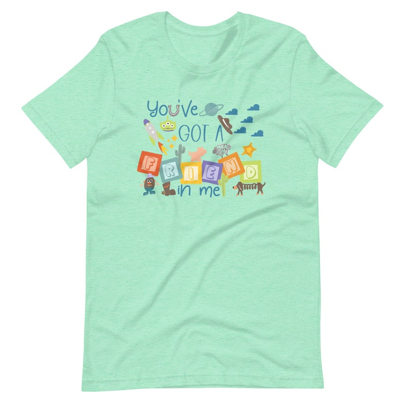 Toy Story T-Shirt Disney Shirt You've Got a Friend in Me Andy's Toys Disney T-Shirt
