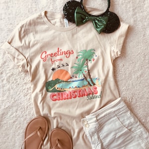 Castaway Cay Christmas Island T-shirt Disney Cruise Line Very Merrytime Cruise T-shirt