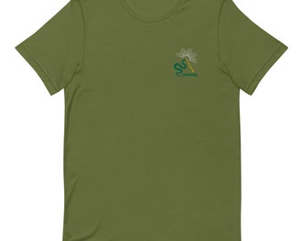 Green House T-Shirt Snake Cunning EMBROIDERED Slthrn Shirt Universal Bookish T-Shirt