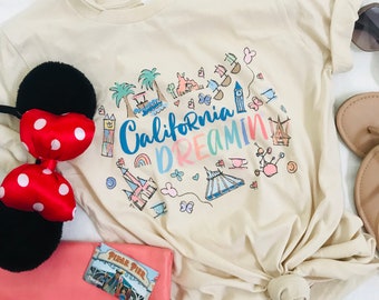 カルフォルニアDisney PLUTO ストライプTシャツLA美品