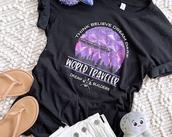 Koszulka Vintage EPCOT, projekt World Traveler