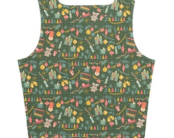 Disney Christmas List Crop Top Disney Shirt Disney at Christmas Crop Top