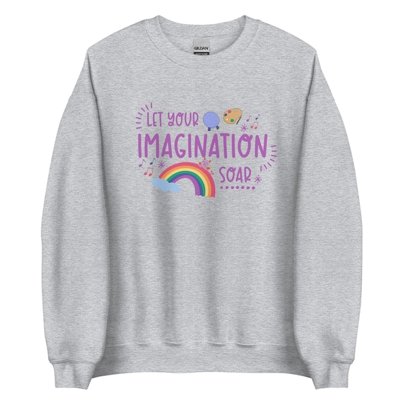 Figment Disney Sweater Festival of the Arts Imagination Unisex Sweatshirt Etsy Canada