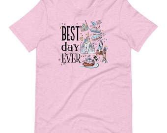 Tokyo Disney Best Day Ever T-shirt DisneySea Disneyland Shirt