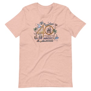Disney 40. Geburtstag T-Shirt Disney Jubiläum Shirt 40 Jahre Magie Meilenstein Geburtstag Disney Parks Cruise T-Shirt