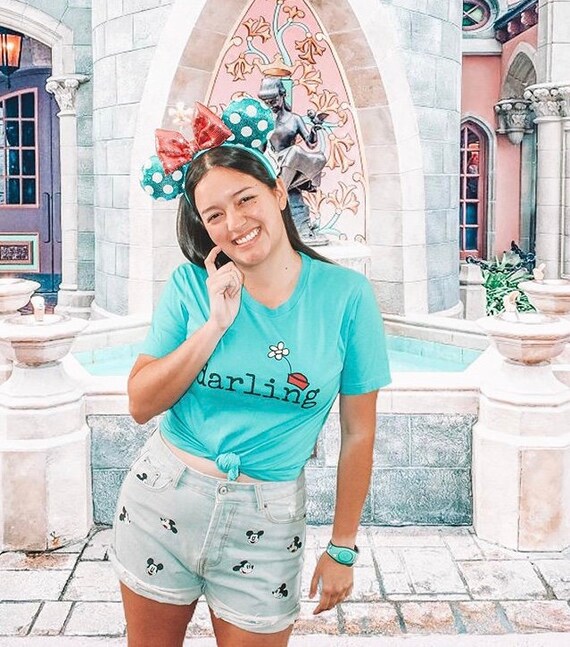 Minnie Darling T-shirt Disney Mom 