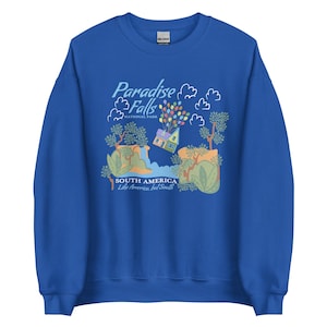 UP! Paradise Falls Park Sweatshirt National Park Disney UP Sweatshirt