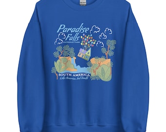 Sudadera UP! Paradise Falls Park Sudadera con capucha Disney del Parque Nacional UP