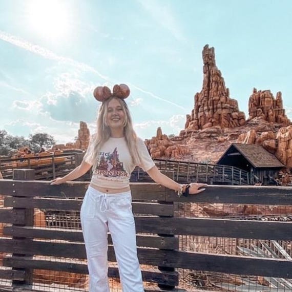 ビッグサンダーマウンテンTシャツ ディズニーシャツ ディズニー鉄道