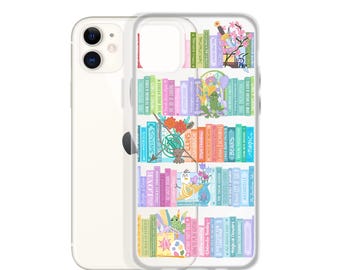Disney Bookish iPhone Case Disney Princess Mulan, Merida, Tiana, Anna, Elsa, Rapunzel Disney iPhone Case