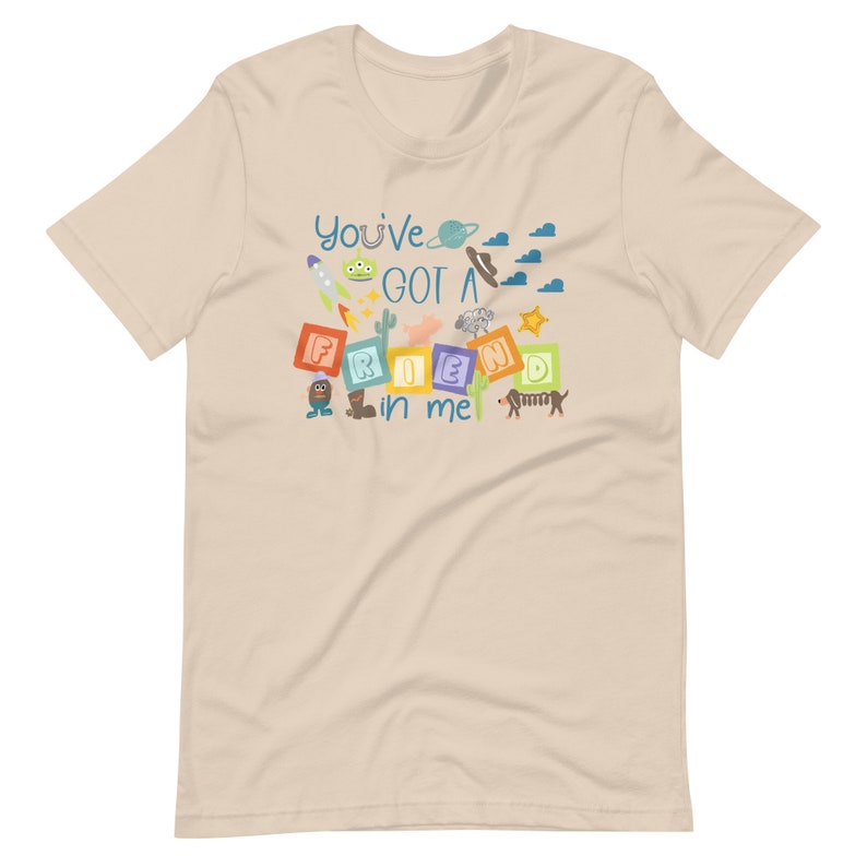 Toy Story T-Shirt Disney Shirt You've Got a Friend in Me Andy's Toys Disney T-Shirt