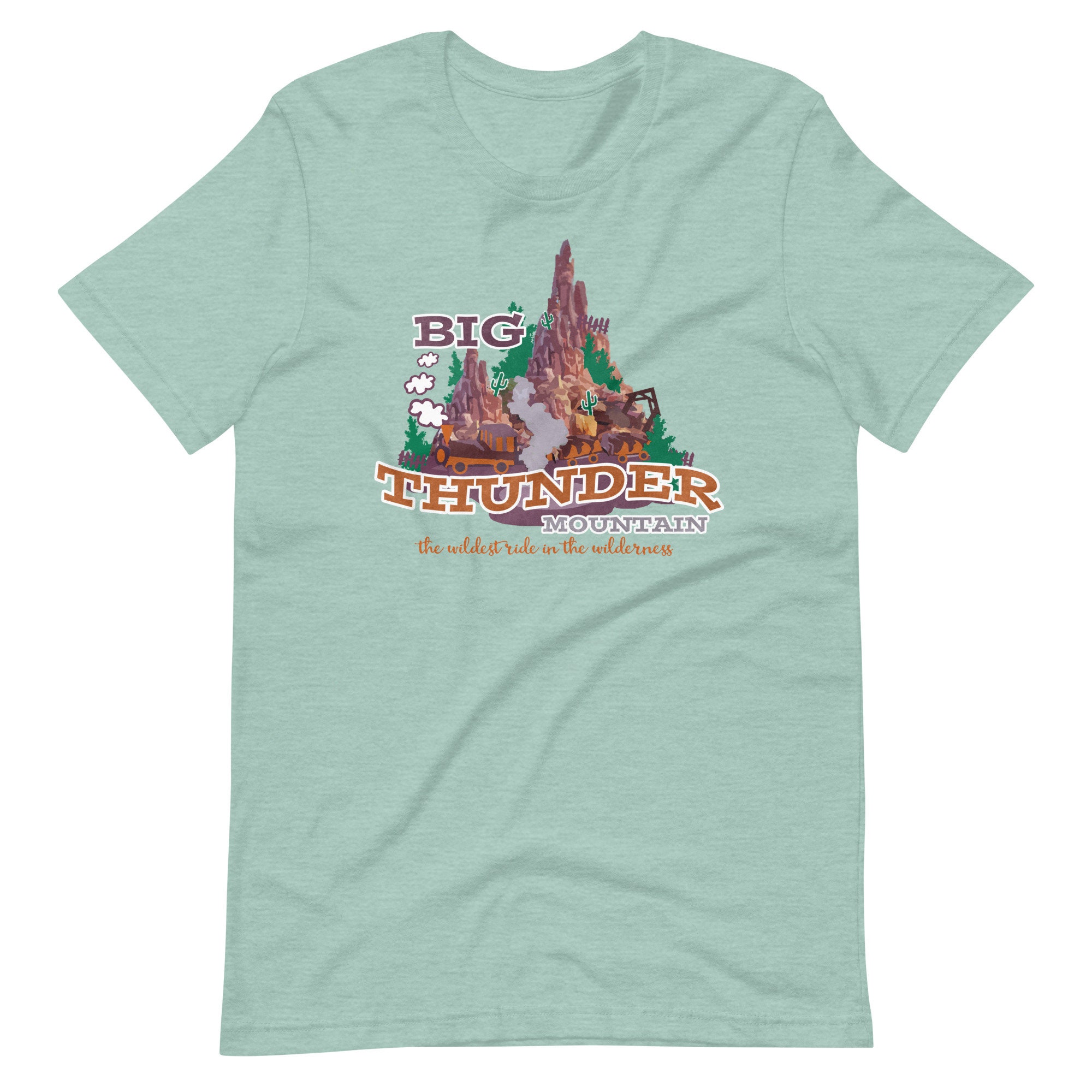ディズニーランド　ビッグサンダーマウンテン　Tシャツ　90 激レア 90s ビッグサンダーマウンテン Tシャツ L程度 )検用 ディズニー