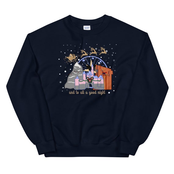 Disneyland Christmas Sweatshirt Disney Shirt Disneyland Park - Etsy UK