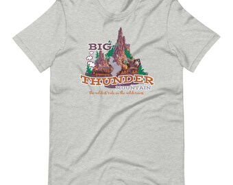 ビッグサンダーマウンテンTシャツ ディズニーシャツ ディズニー鉄道