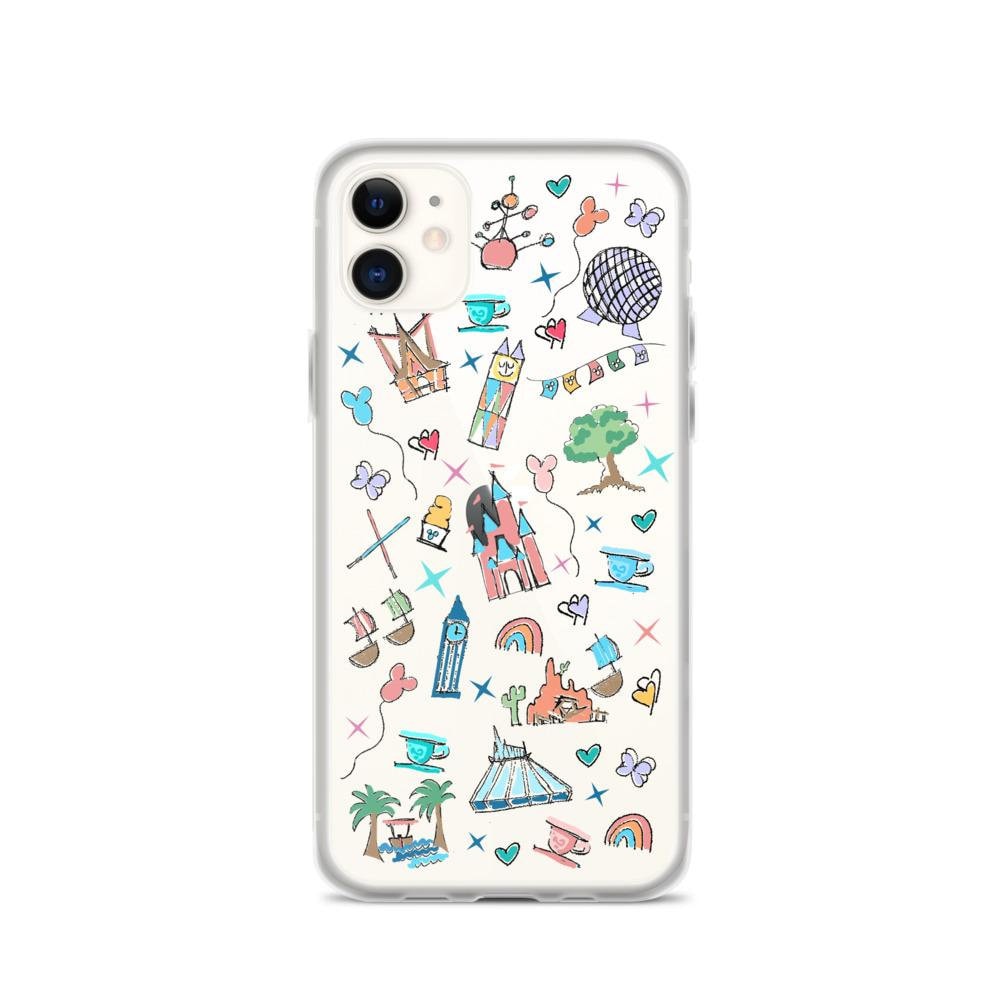 ディズニーワールド iPhoneケース ディズニーパーク ウォルト