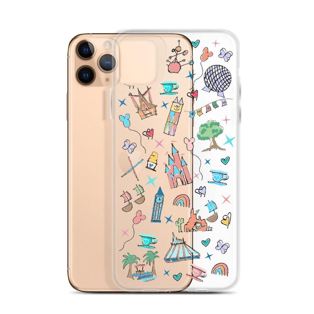 ディズニーワールド iPhoneケース ディズニーパーク ウォルト