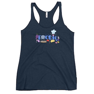 Remy Ratatouille Disney Foodie Food and Wine Festival Women&#39;s Racerback Tank