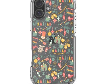 Disney Christmas Phone Case Mickey Gingerbread Castle iPhone Case