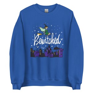Tinkerbell Bewitched Sweatshirt Disney World Halloween Tinkerbell Unisex Sweatshirt