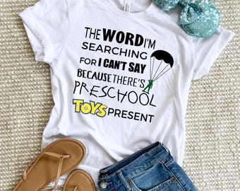 Lustiges Toy Story T-Shirt, Disney Zitat Shirt für Lehrer