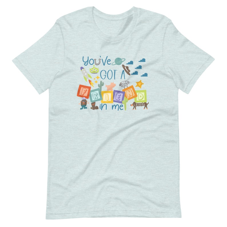 Toy Story T-Shirt Disney Shirt You've Got a Friend in Me Andy's Toys Disney T-Shirt