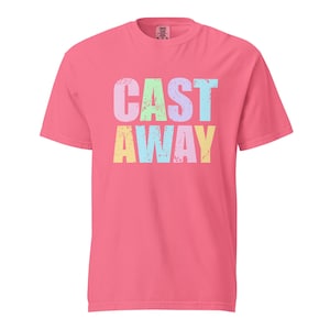Disney Cruise Castaway Cay DCL bright pastel summer vibes Cruise shirt Unisex garment-dyed heavyweight t-shirt
