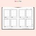 Bullet Journal Polaroid Theme Monthly Set. Printable Bullet Journal ...