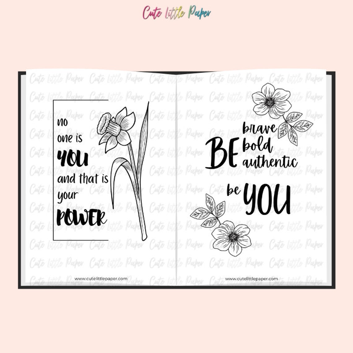 Printable Motivational Quotes Set. Inspirational Quotes Positive