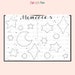 Bujo Monthly Spread Pages. Printable Bullet Journal Templates. January ...